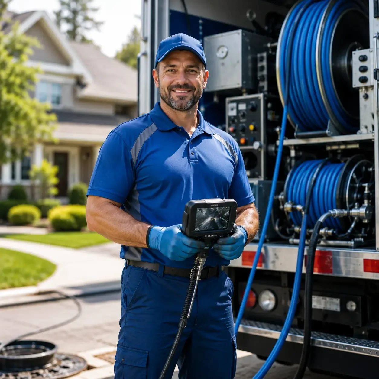 Local outdoor drain cleaning specialists in Versailles, KY